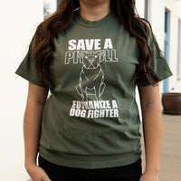 Save a pitbull euthanize a dog fighter