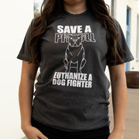 Save a pitbull euthanize a dog fighter