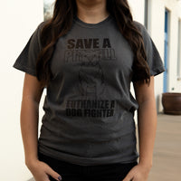 Save a pitbull euthanize a dog fighter