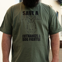 Save a pitbull euthanize a dog fighter