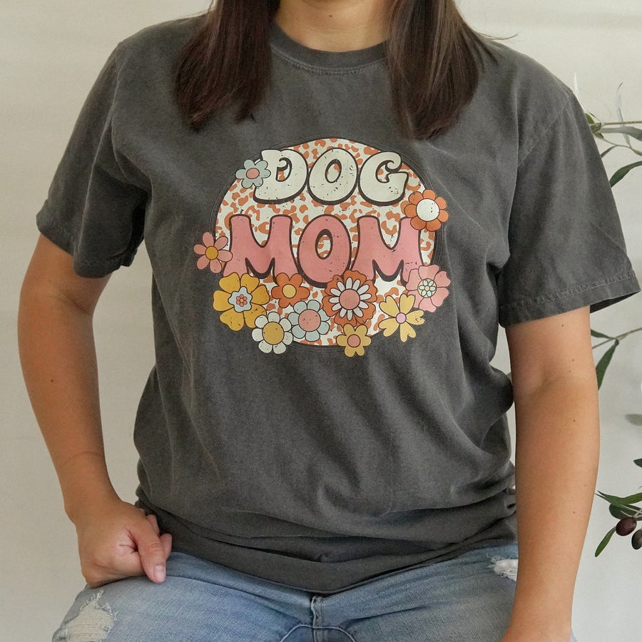 Dog Mom flower shirt